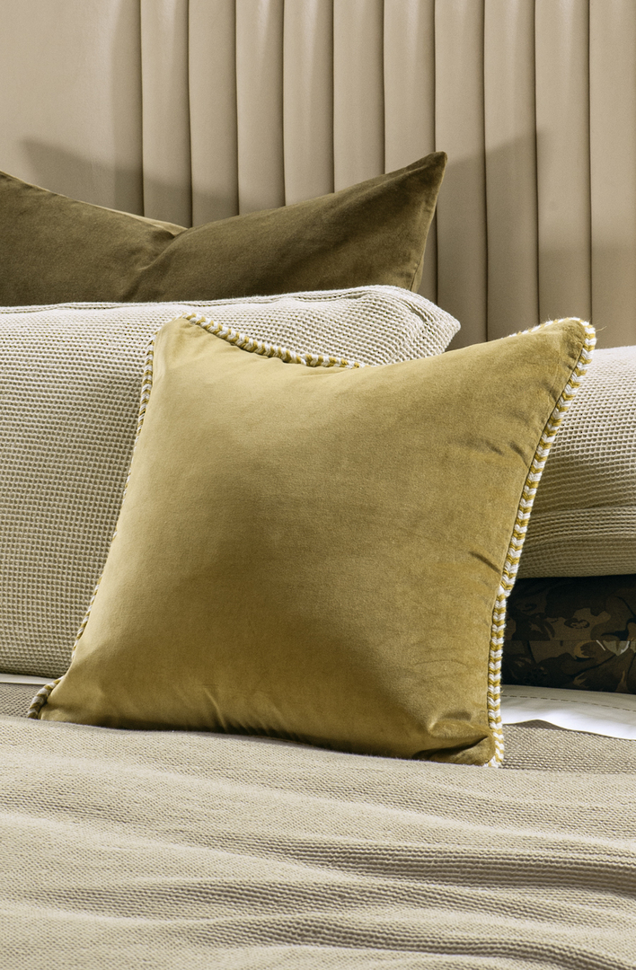 Bianca Lorenne - Treccia Olive Comforter (Cushion - Eurocases Sold Separately) image 1